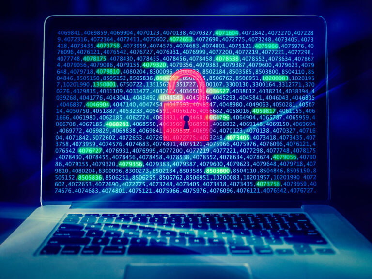 Ilustración de seguridad de datos y contraseñas en bases de datos